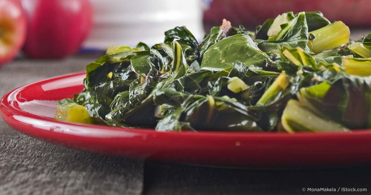 Healthy Collard Greens Recipe
 5 Minute Healthy Collard Greens Recipe