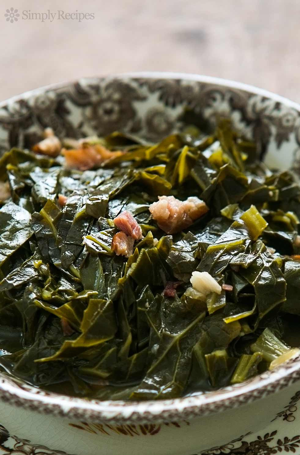 Healthy Collard Greens Recipe
 Southern Style Collard Greens Recipe