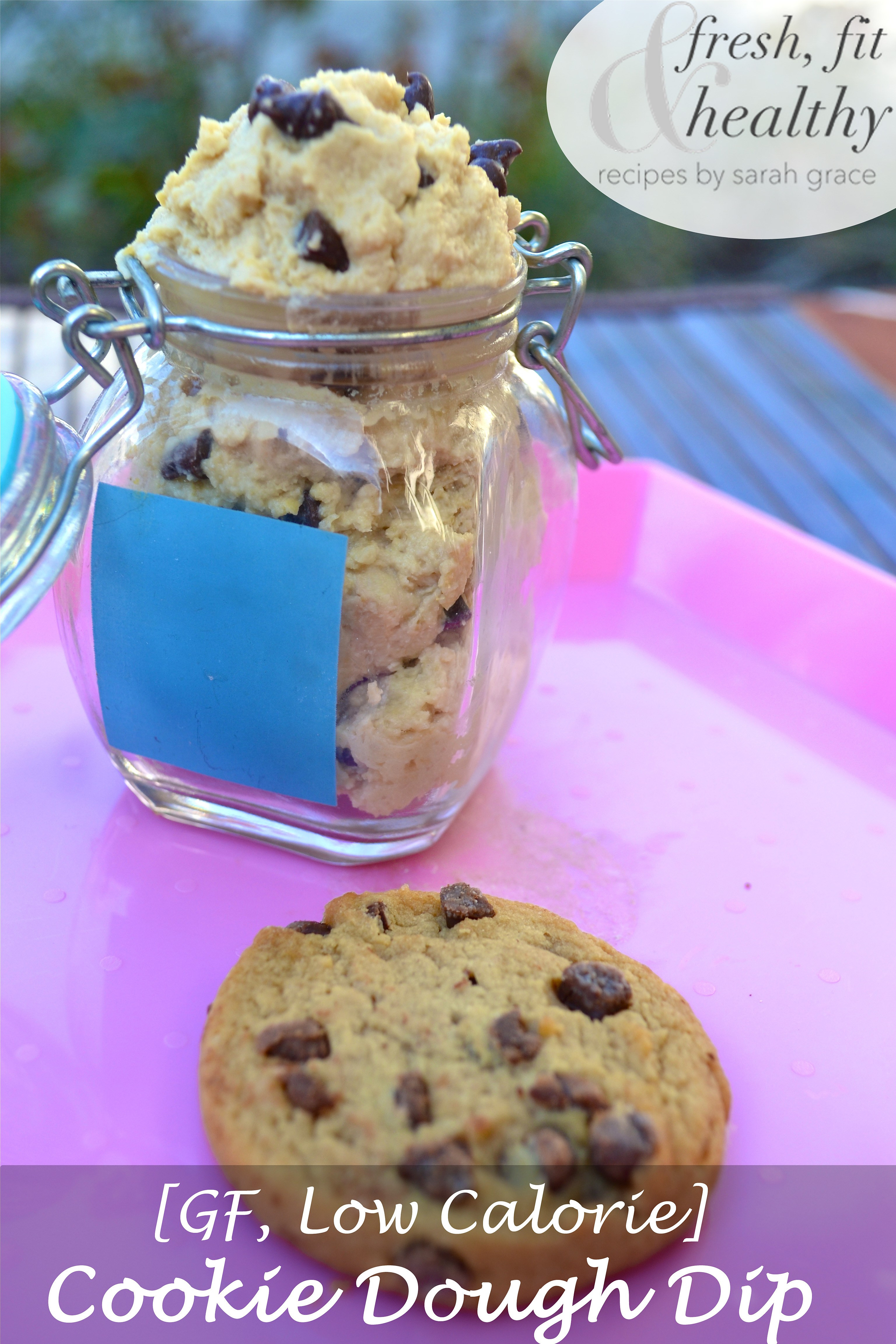 Healthy Cookies Recipe Low Calorie
 Fresh Fit N Healthy Chocolate Chip Cookie Dough Dip [GF