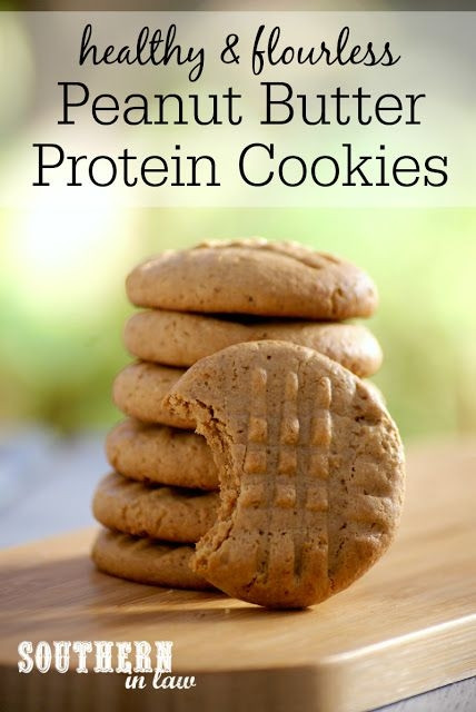 Healthy Cookies Recipe Low Calorie
 Flourless Peanut Butter Protein Cookies Recipe low fat