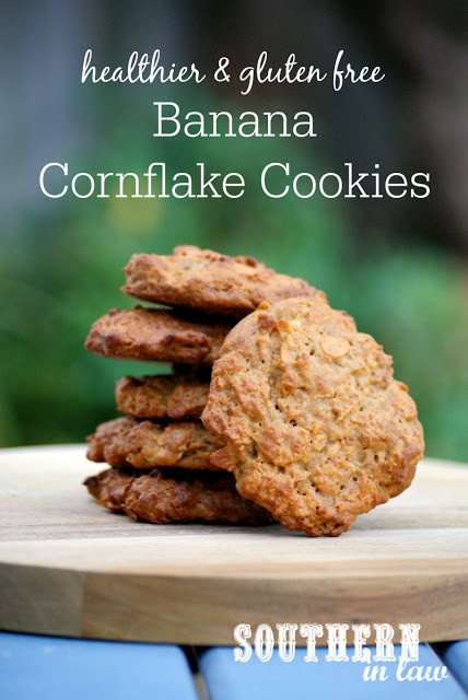 Healthy Cookies Recipe Low Calorie
 Southern In Law Recipe Healthier Banana Cornflake Cookies