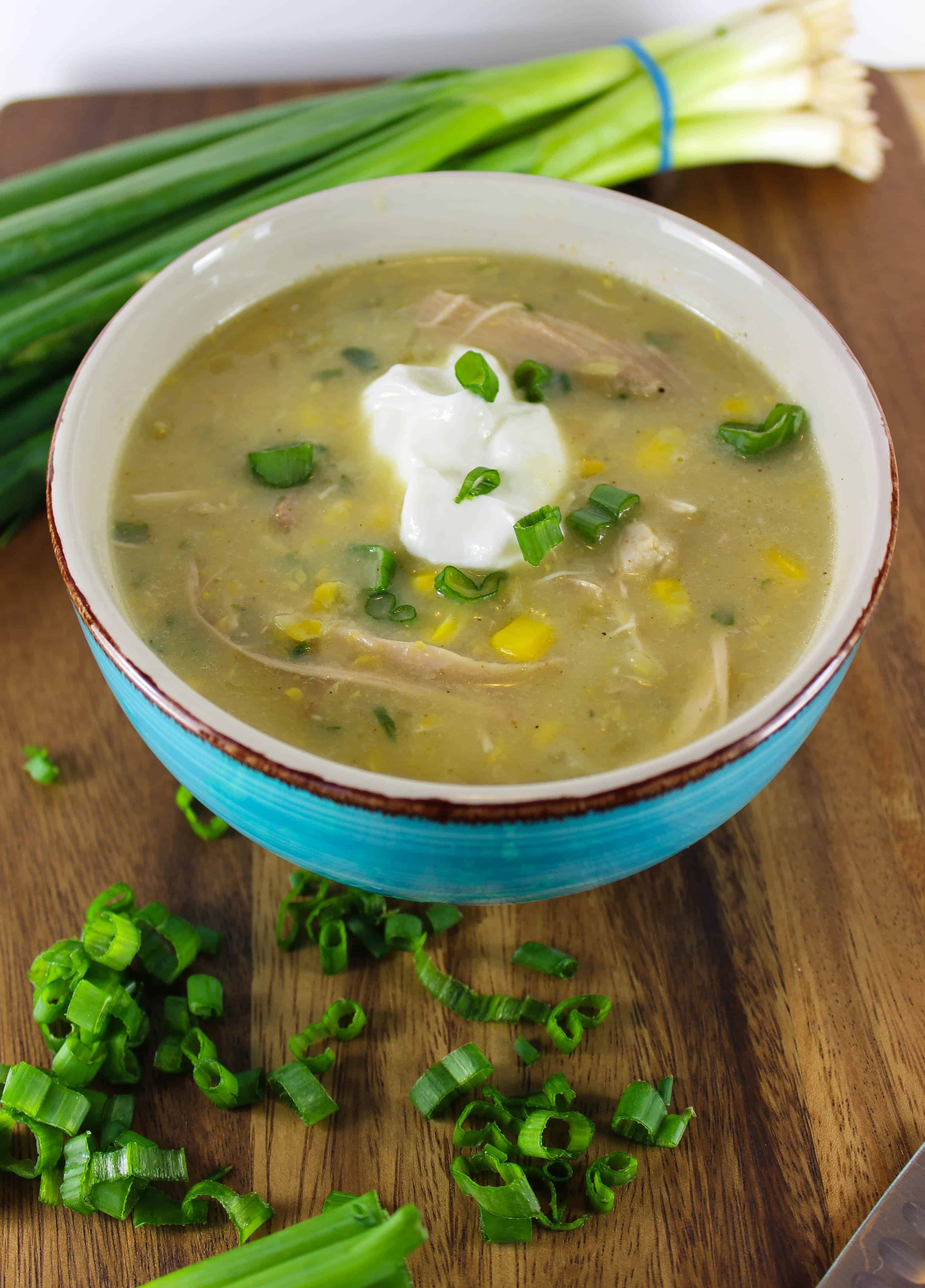 Healthy Corn Chowder
 Chicken Corn Chowder