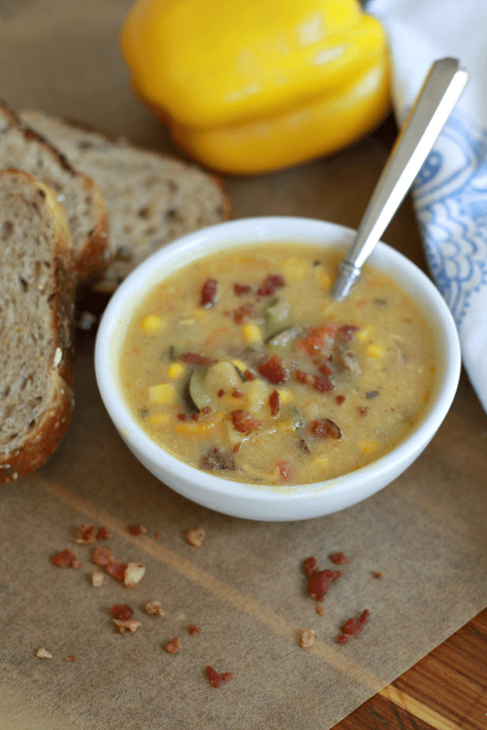 Healthy Corn Chowder
 Healthier Corn Chowder