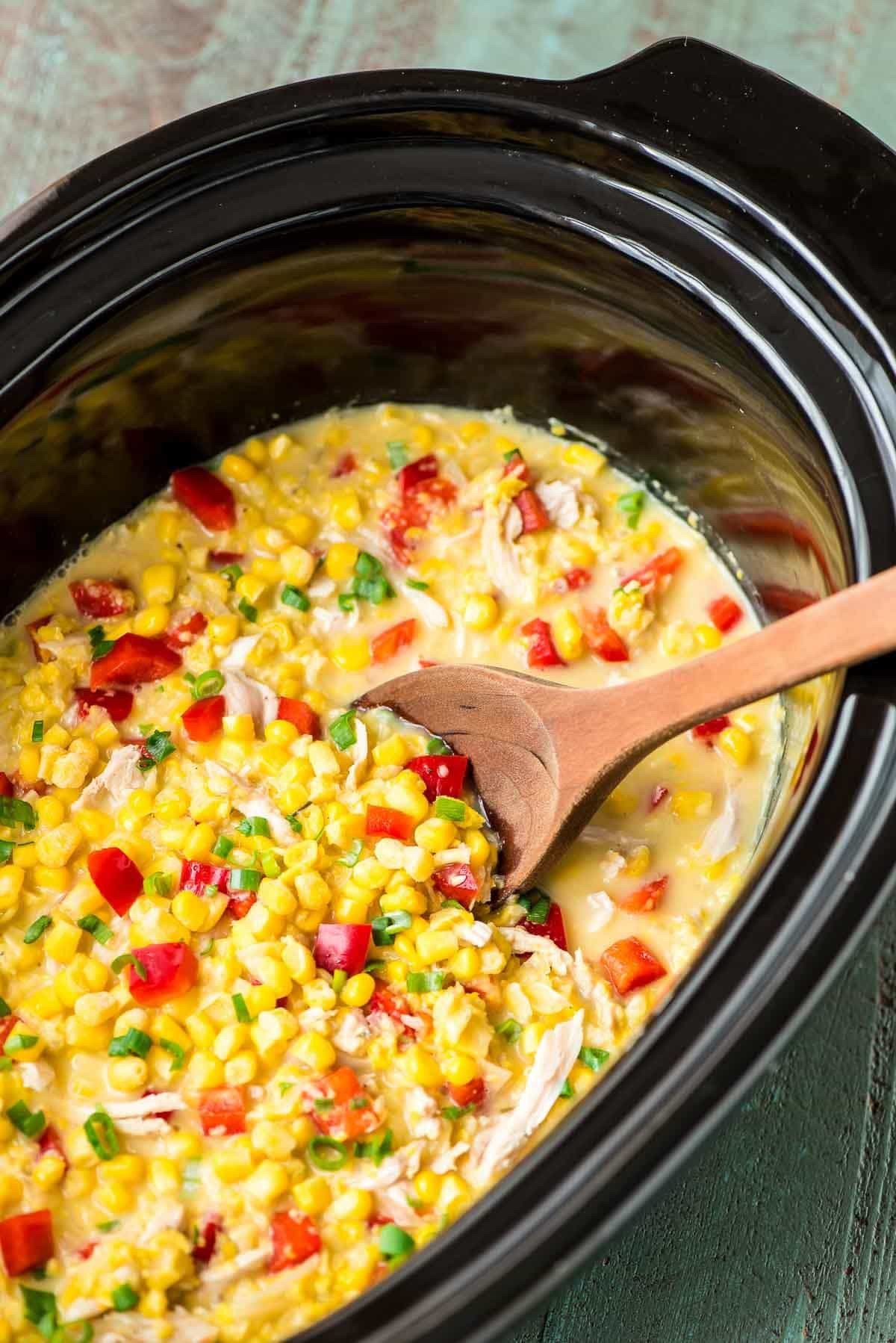 Healthy Corn Chowder Recipe
 Crock Pot Corn Chowder