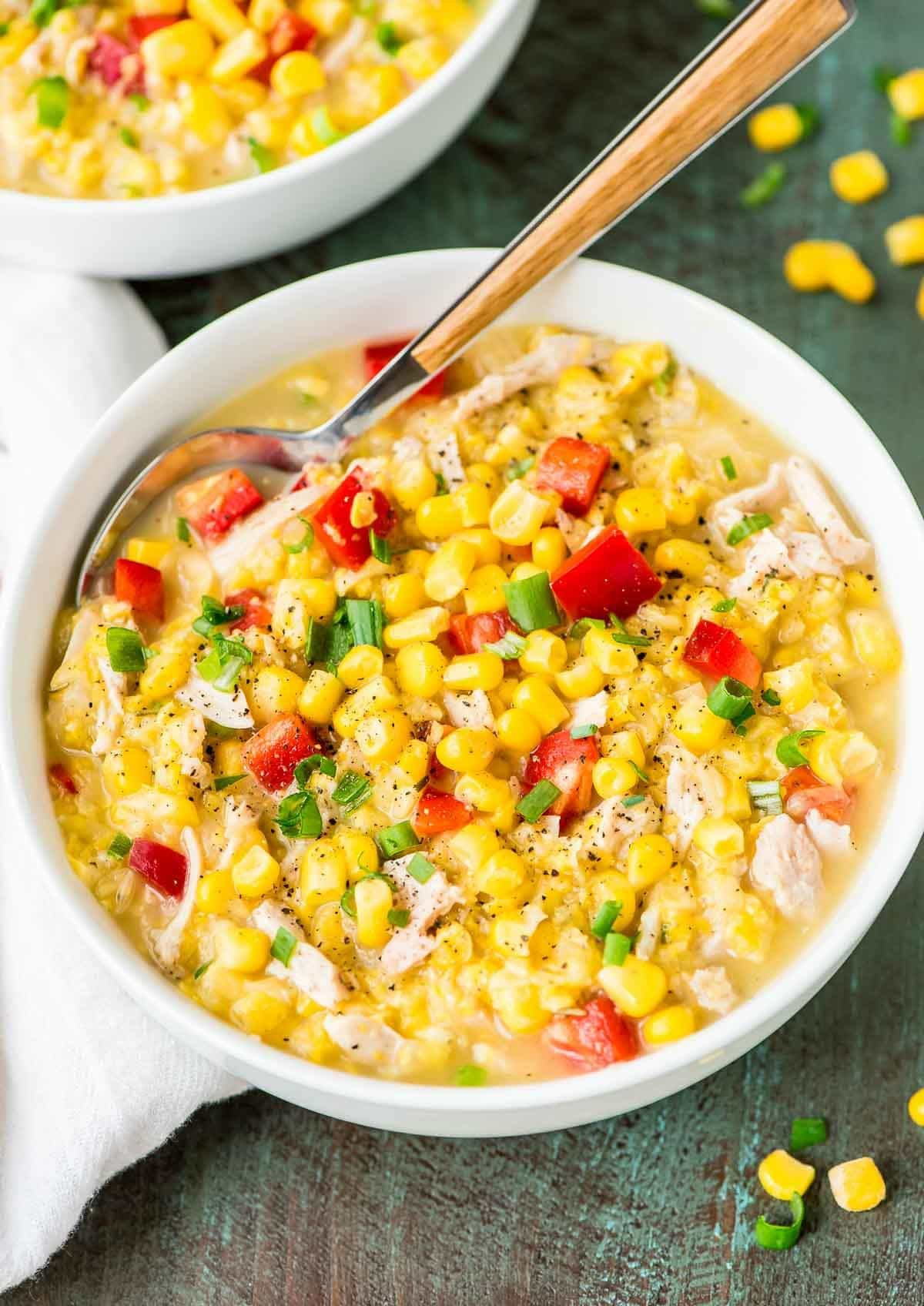 Healthy Corn Chowder Recipe
 Crock Pot Corn Chowder