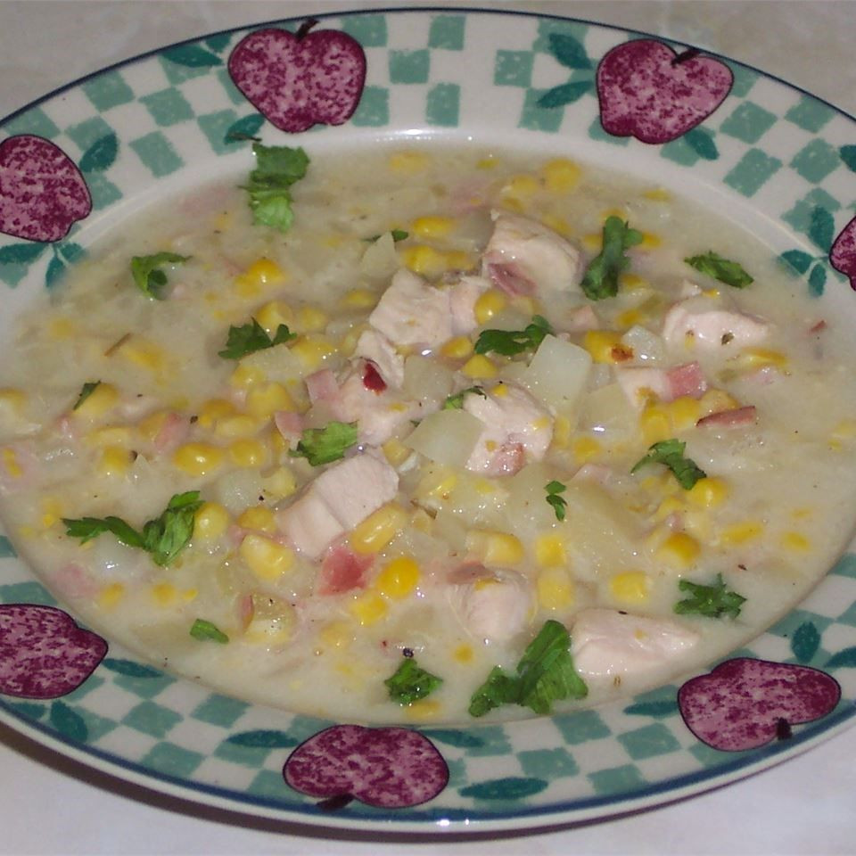 Healthy Corn Chowder Recipe
 Healthy Chicken and Corn Chowder recipe All recipes UK