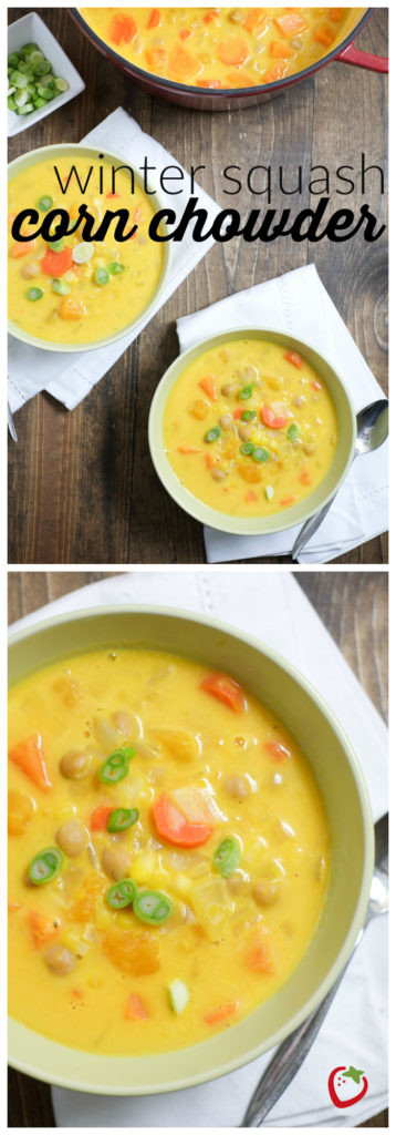 Healthy Corn Chowder Recipe
 Winter Squash Corn Chowder Recipe