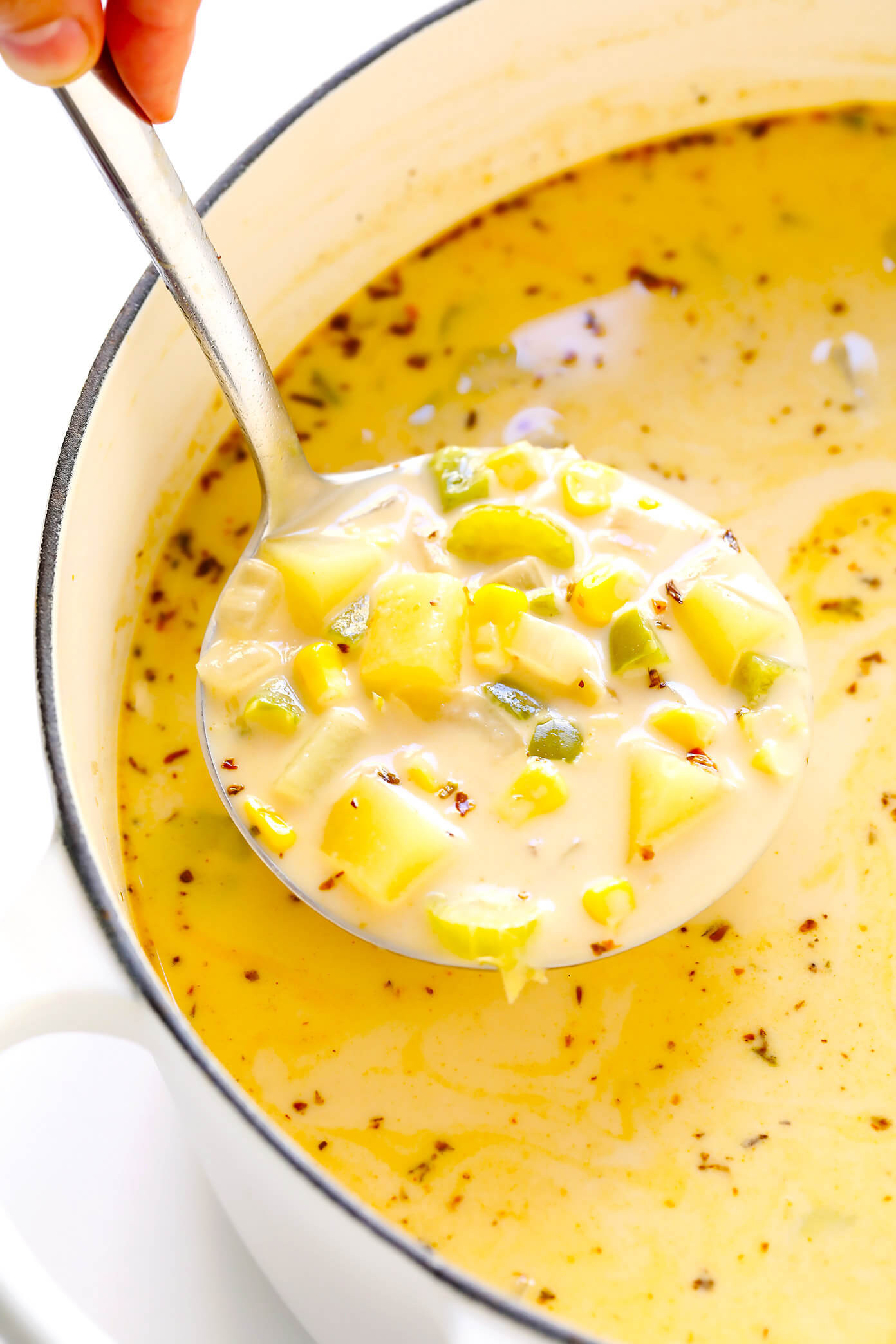 Healthy Corn Chowder Recipe
 Cajun Corn Chowder