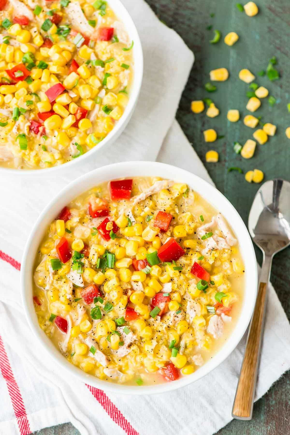 Healthy Corn Chowder Recipe
 Crock Pot Corn Chowder