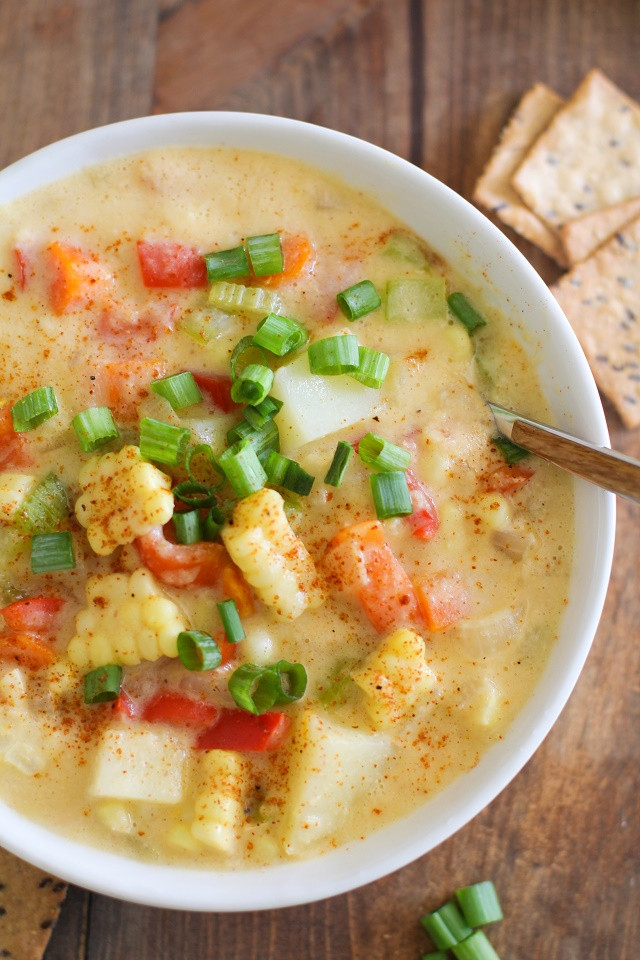 Healthy Corn Chowder Recipe
 Vegan Corn Chowder The Roasted Root