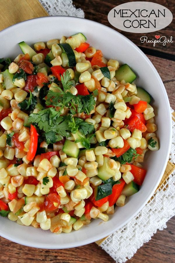 Healthy Corn Side Dishes
 134 best images about My Tried & True Recipes on Pinterest