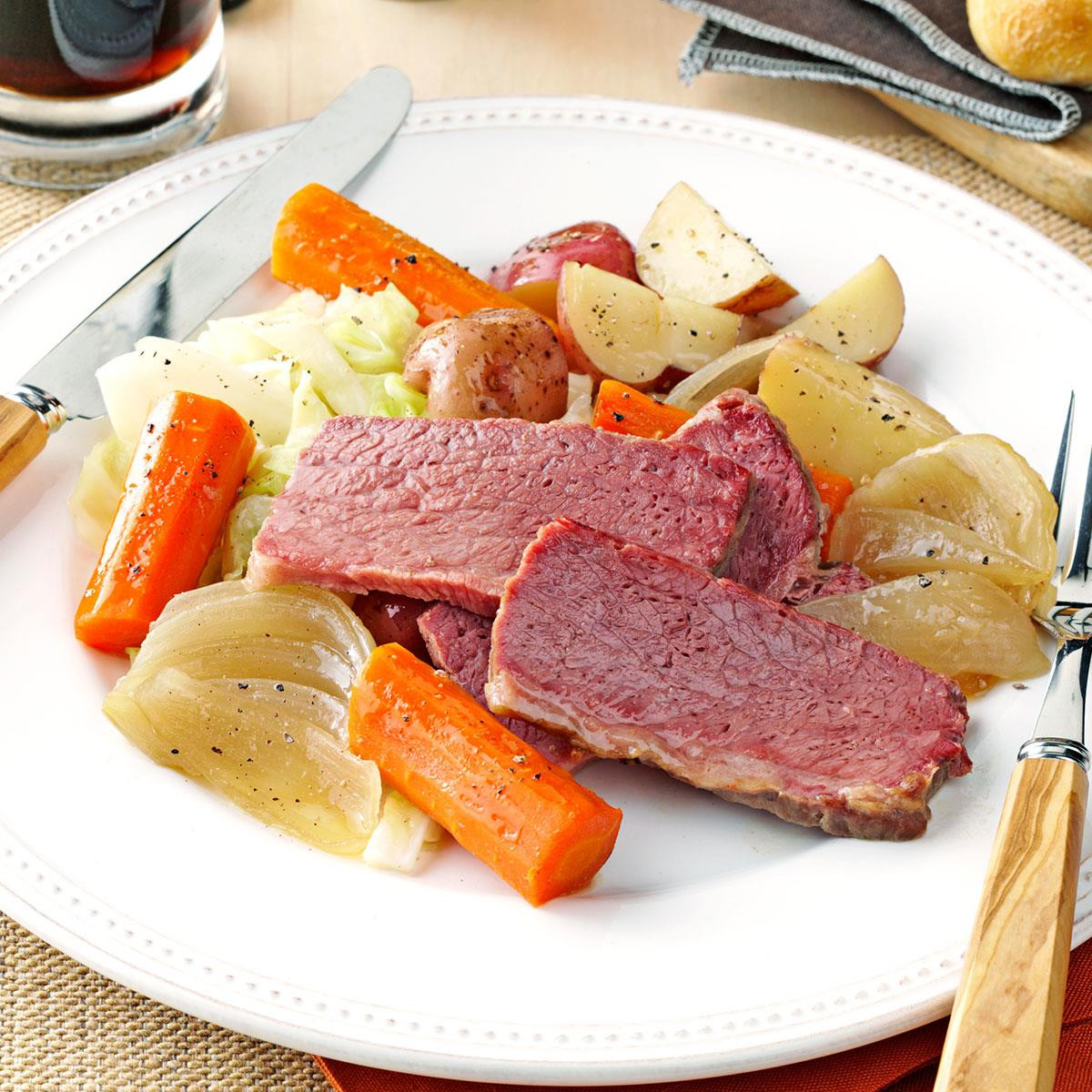 Healthy Corned Beef And Cabbage
 Guinness Corned Beef and Cabbage Recipe