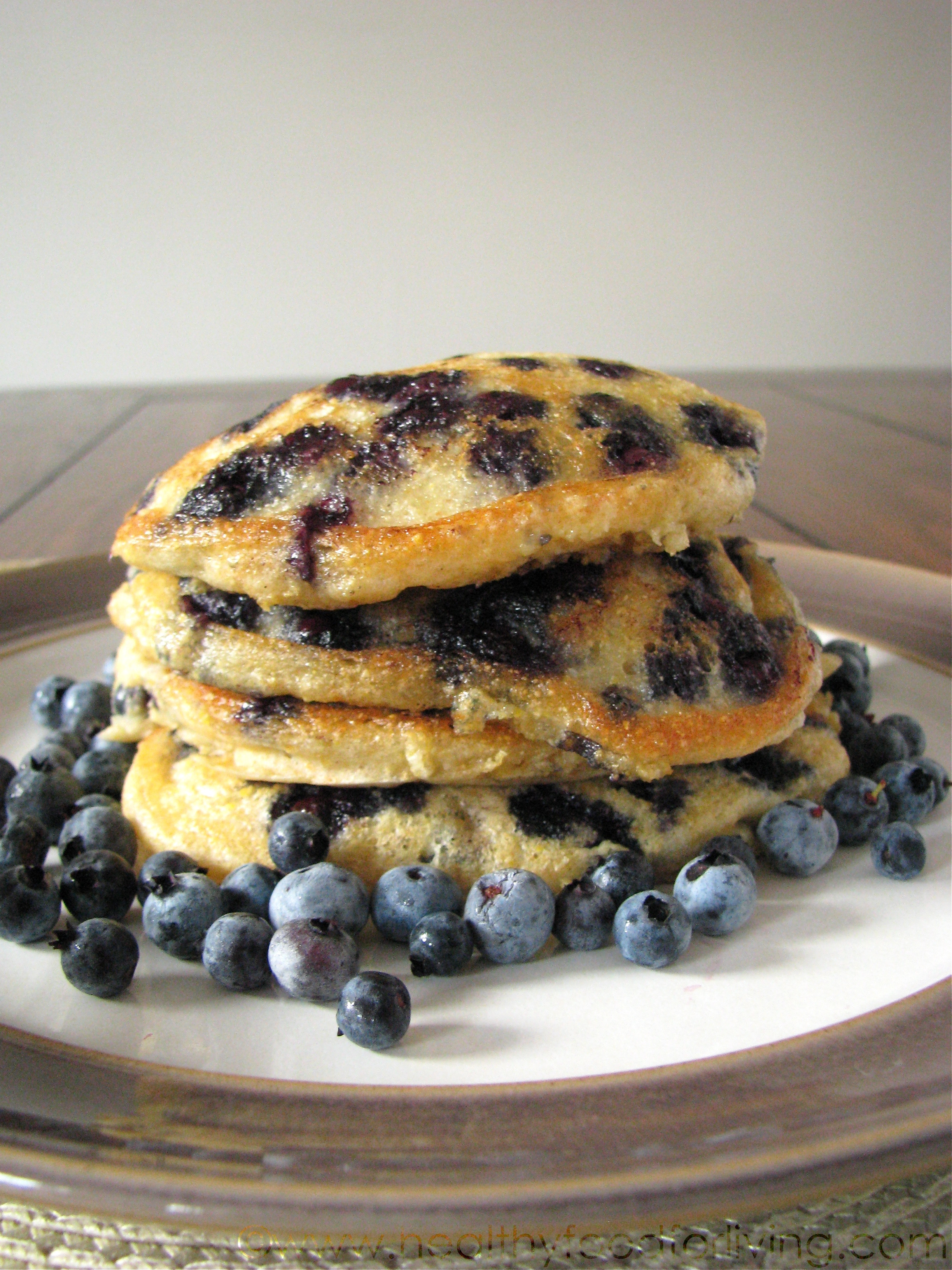 Healthy Cornmeal Pancakes
 IMG 2400