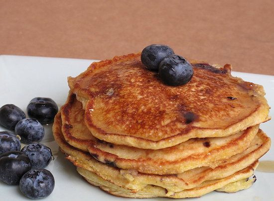 Healthy Cornmeal Pancakes
 7 best Griddle Breakfast Recipes images on Pinterest