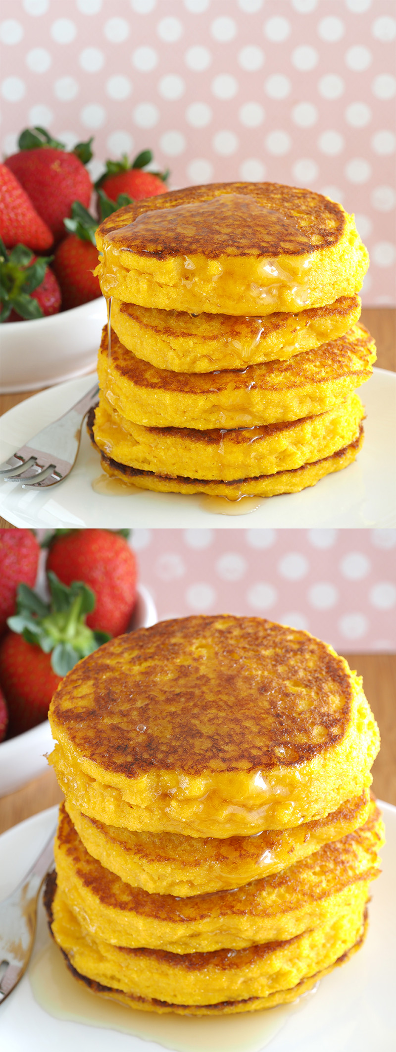 Healthy Cornmeal Pancakes
 Gluten Free Cornmeal Pancakes The Breakfast Drama Queen