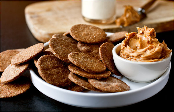 Healthy Cracker Snacks
 Homemade Whole Grain Crackers