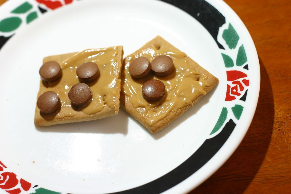 Healthy Cracker Snacks
 How to Make Healthy Graham Cracker Peanut Butter Snack 4