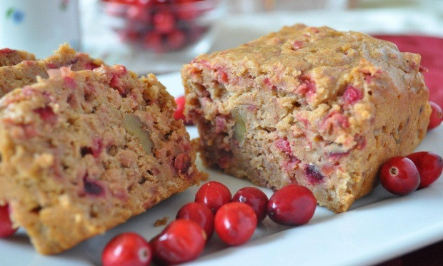 Healthy Cranberry Bread 20 Best Healthy Holiday Treats Holly Clegg S Banana Cranberry Bread