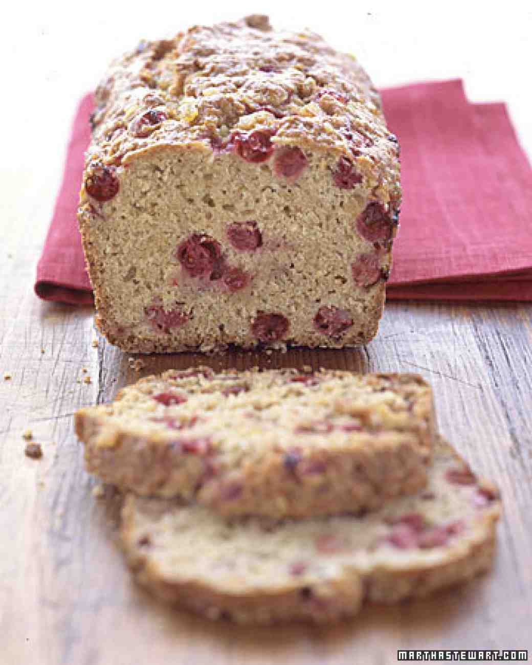 Healthy Cranberry Bread
 Cranberry Tea Bread Recipe