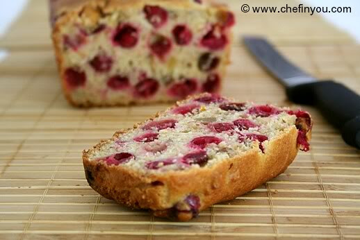 Healthy Cranberry Bread
 Healthy Cranberry and Orange Bread