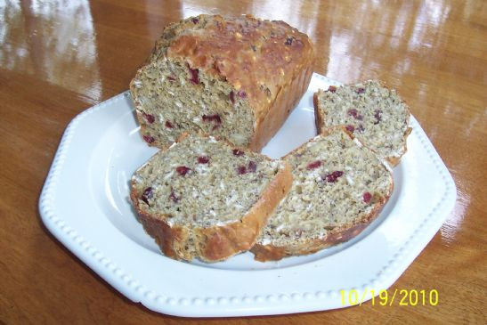 Healthy Cranberry Bread
 Healthy Cranberry Orange Bread