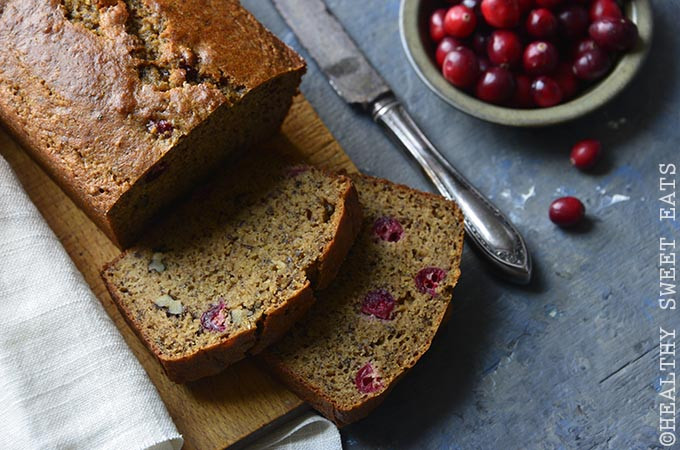 Healthy Cranberry Orange Bread
 Paleo Cranberry Orange Walnut Bread Recipe