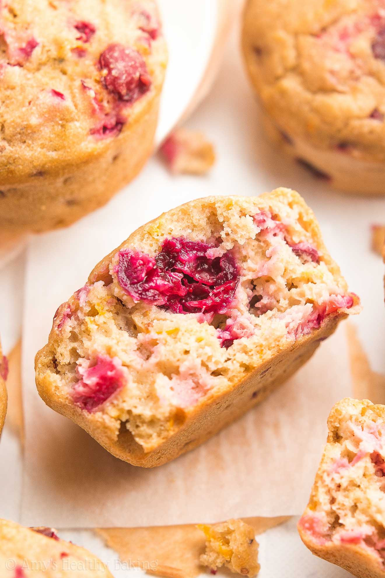 Healthy Cranberry Recipes
 The Ultimate Healthy Cranberry Orange Muffins
