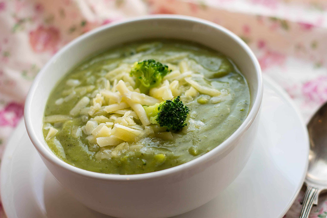 Healthy Cream Of Broccoli Soup
 healthy creamy broccoli soup