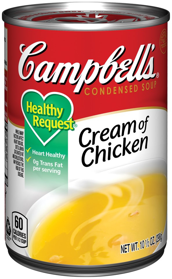Healthy Cream Of Chicken Soup
 Campbell s Healthy Request Condensed Soup Cream of