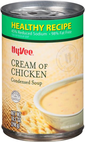 Healthy Cream Of Chicken Soup
 Hy Vee Healthy Recipe Cream of Chicken Condensed Soup