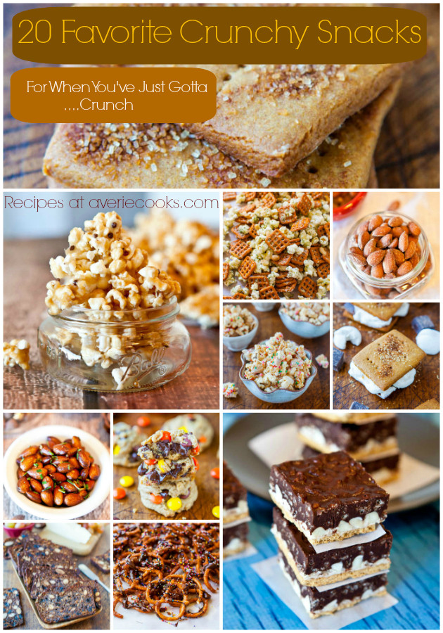 Healthy Crispy Snacks
 20 Favorite Crunchy Snacks and Healthy Chips Maker