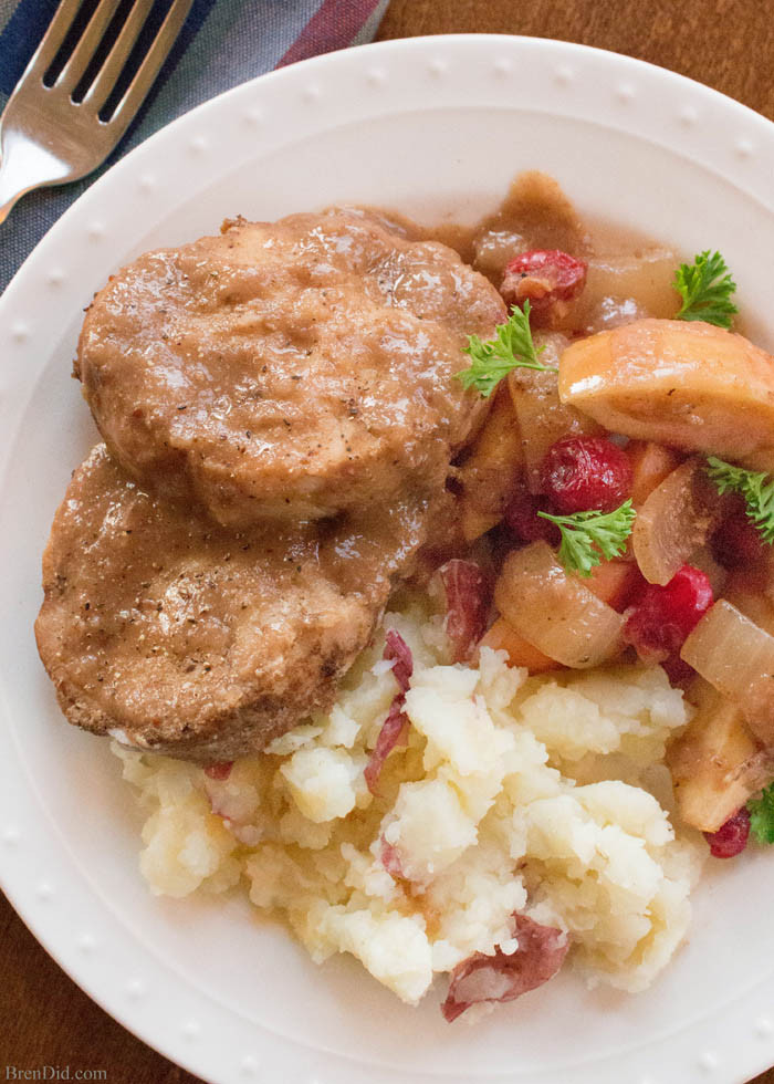 Healthy Crock Pot Pork Chops
 Crock Pot Pork Chops with Cranberries and Apples Bren Did