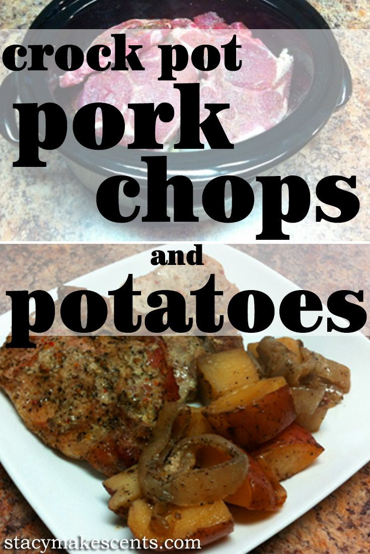 Healthy Crock Pot Pork Chops
 Crock Pot Pork Chops and Potatoes from Get Crocking