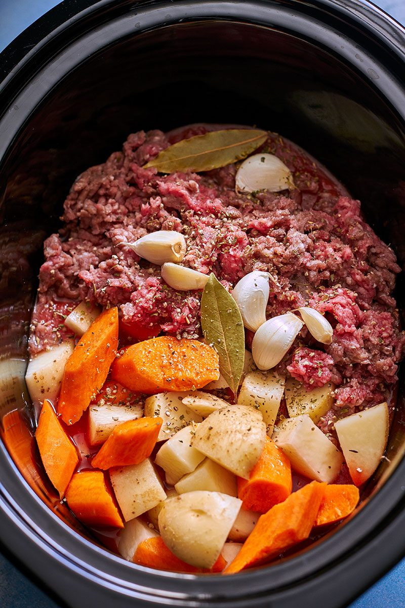 Healthy Crock Pot Recipes With Ground Beef
 crockpot ground beef stew