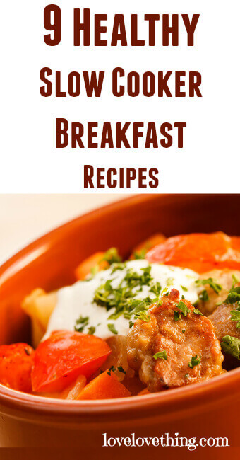 Healthy Crockpot Breakfast
 9 Healthy Slow Cooker Breakfast Recipes It s a love love