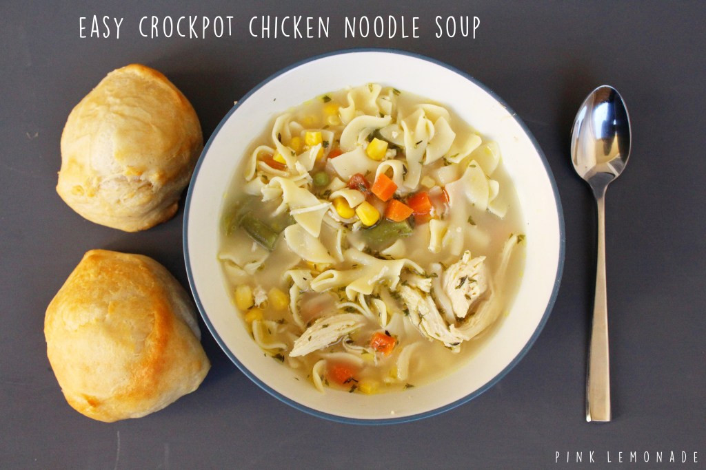 Healthy Crockpot Chicken Noodle Soup
 Easy Healthy Crockpot Chicken Noodle Soup