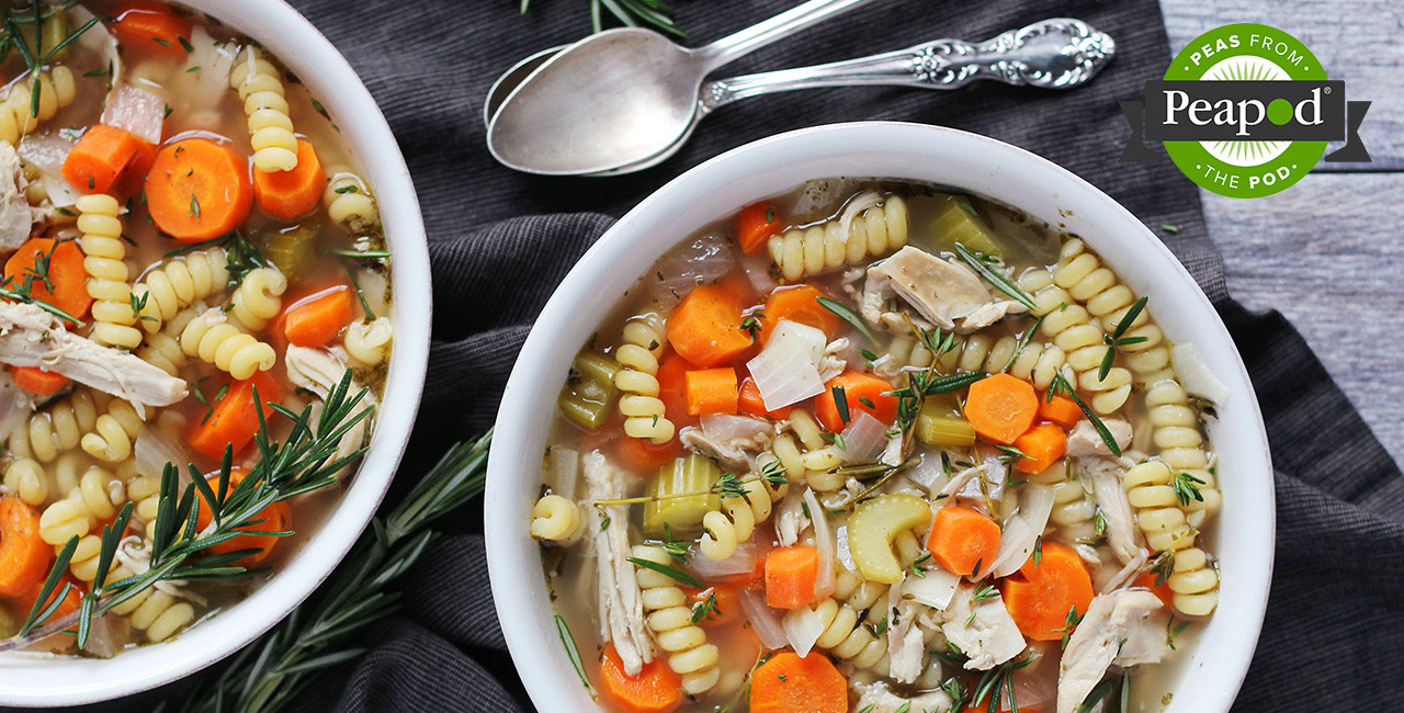 Healthy Crockpot Chicken Noodle Soup
 forting & Healthy Slow Cooker Chicken Noodle Soup