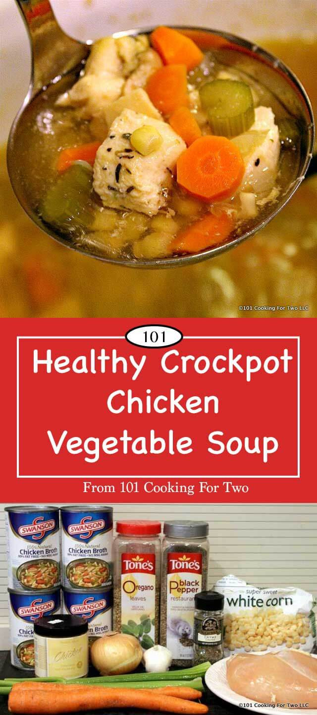 Healthy Crockpot Chicken Soup Recipes
 Healthy Crock Pot Chicken Ve able Soup