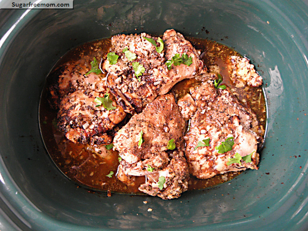 Healthy Crockpot Chicken Thighs
 Crock Pot Balsamic Chicken Thighs
