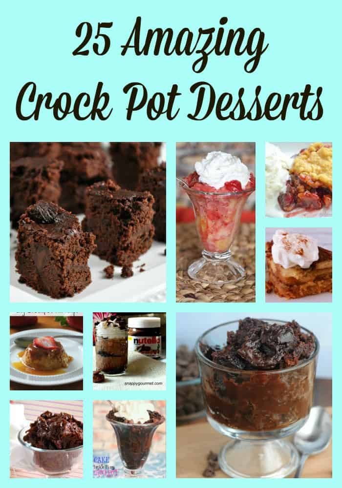 Healthy Crockpot Desserts
 Crock Pot Desserts 25 Amazing Recipes Midlife Healthy Living