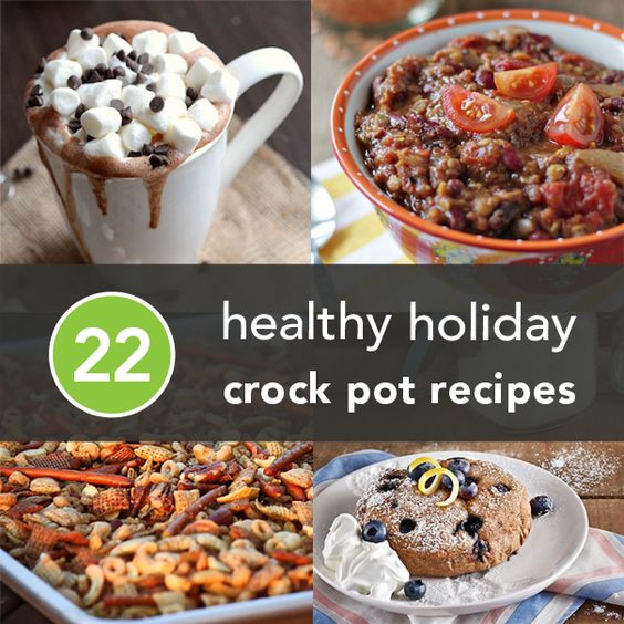 Healthy Crockpot Desserts
 Drinks Holiday parties and Holiday recipes on Pinterest