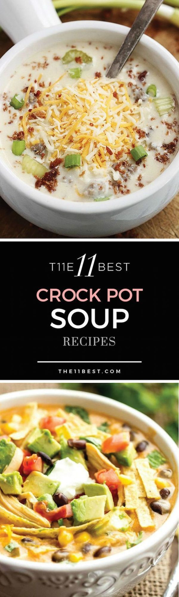 Healthy Crockpot Dinners
 The 11 Best Crock Pot Soup Recipes