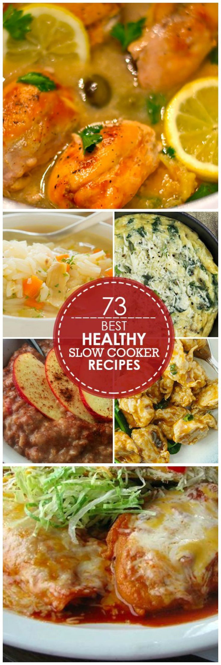 Healthy Crockpot Dinners
 73 Best Slow Cooker Recipes