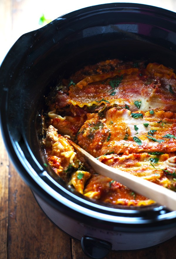 Healthy Crockpot Lasagna
 50 Cheap and Easy Slow Cooker Recipes