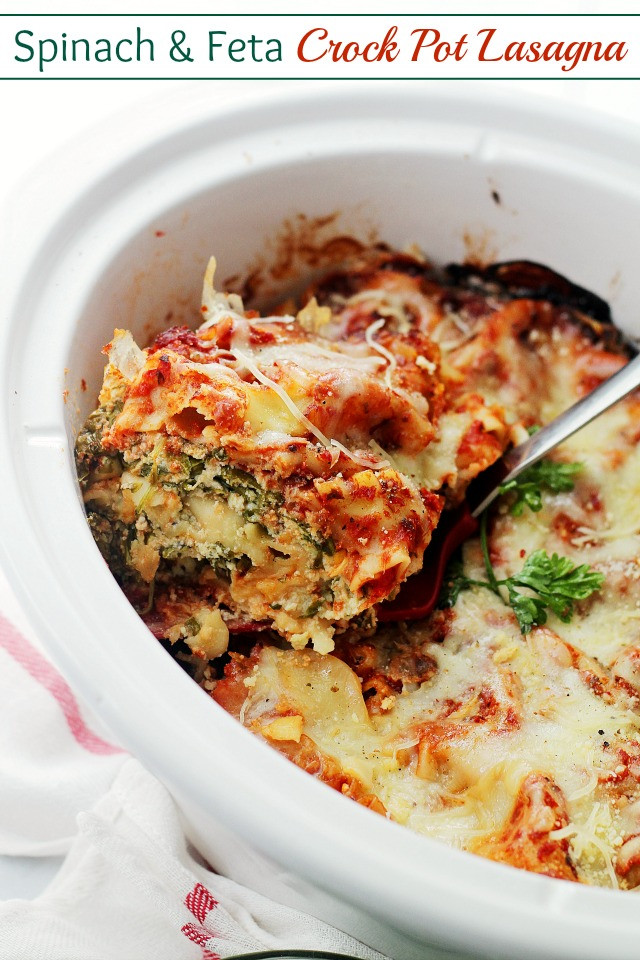 Healthy Crockpot Lasagna
 20 Healthy Slow Cooker Dinners