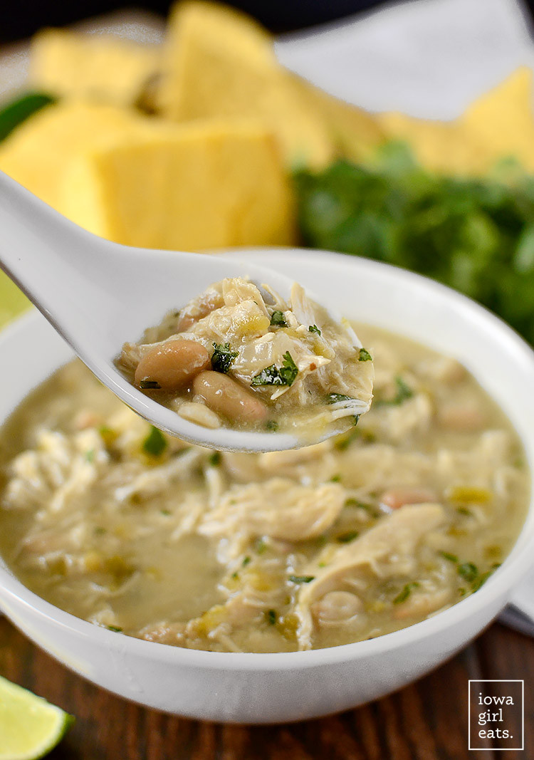 Healthy Crockpot White Chicken Chili
 Crock Pot White Chicken Chili Healthy Crock Pot Recipe