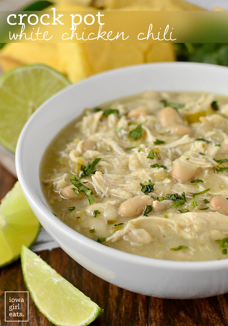 Healthy Crockpot White Chicken Chili
 Crock Pot White Chicken Chili Healthy Crock Pot Recipe