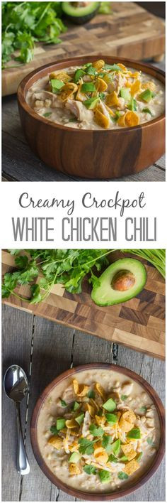 Healthy Crockpot White Chicken Chili
 1000 ideas about White C on Pinterest