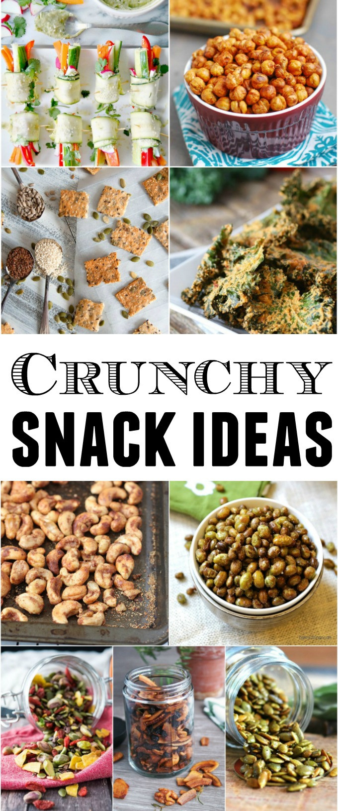 Healthy Crunchy Snacks
 9 Healthy Crunchy Snacks