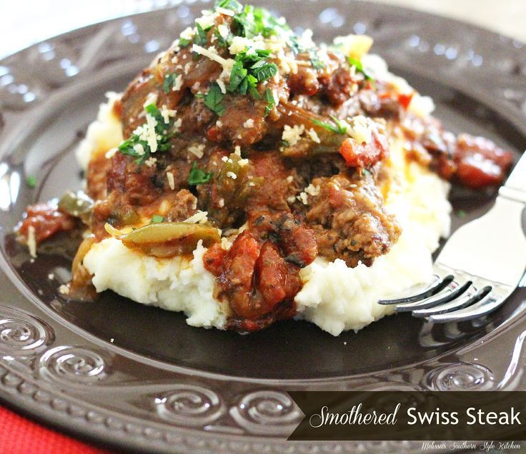 Healthy Cube Steak Slow Cooker Recipes
 Slow Cooked Smothered Swiss Steak Recipe